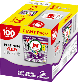 kapsle do myčky Our 30 Minute Miracle Platinum Plus Lemon Jar