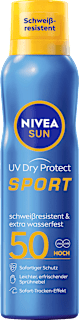 Sonnenspray Aerosol UV Dry Protect Sport, LSF 50 NIVEA SUN