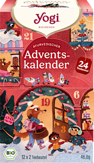 Adventskalender 2026, 24 ayurvedische Tee's YOGI TEA