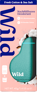 Deostick Fresh Cotton & Sea Salt + Nachfüllpack Wild
