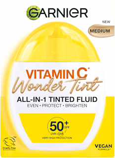 Tonirani fluid Wonder Tint, SPF 50+ – medium GARNIER