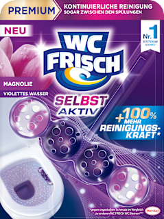WC-Stein Violett Selbst Aktiv Magnolie WC-Frisch