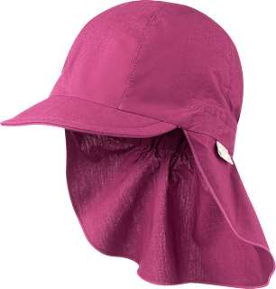 Schirmmütze mit Nackenschutz, lila, Gr. 52/53 ALANA