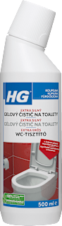 extra silný čistič na toalety HG