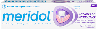 Zahnpasta Schnelle Wirkung meridol