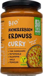 Eintopf Kichererbsen Erdnuss Curry TRESSBRÜDER