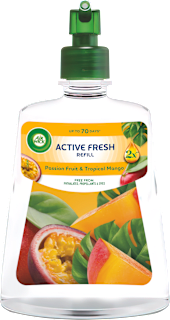 Active Fresh náplň na vodní bázi do automatického difuzéru Maracuja a tropické mango AIR WICK
