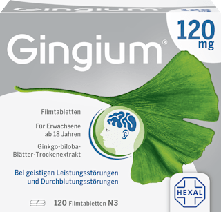Gingium 120 mg Filmtabletten Gingium