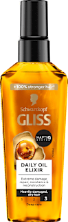 Еликсир с масла за суха и увредена коса  Schwarzkopf GLISS