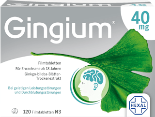 Gingium 40 mg Filmtabletten Gingium