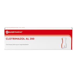 Aliud Pharma Clotrimazol AL 200mg Vaginaltabletten ALIUD PHARMA