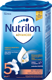 pokračovací mléčná kojenecká výživa 5 Advanced 36m Nutrilon
