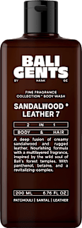Duschgel Sandalwood Leather 7 2in1 BALI GENTS