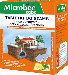 Tabletka do szamb Microbec Ultra BROS