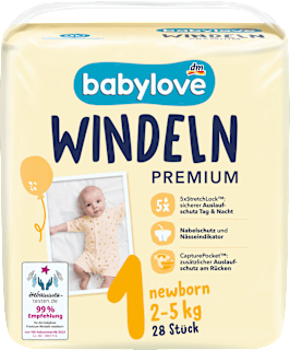 Scutece premium numărul 1 babylove