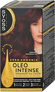 Tartós hajfesték, burgundi vörös 4-23 Syoss Oleo Intense