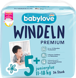 Scutece premium numărul 5+ babylove