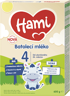 pokračovací mléčná kojenecká výživa 4 24m Hami