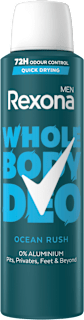 Férfi deo spray, Ocean rush Rexona men