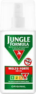 Spray antizanzare e zecche molto forte JUNGLE