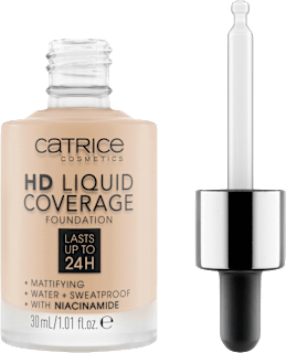 HD Liquid Coverage tečni puder – 010 Light Beige CATRICE