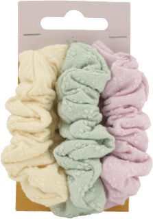 Gumičky do vlasov scrunch - farebné s-he stylecollection