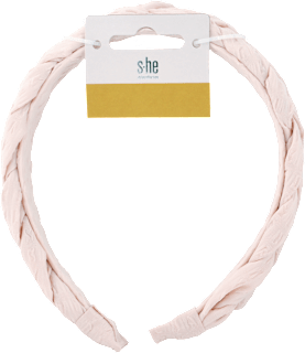 Čelenka do vlasov pletená - ružová s-he stylecollection