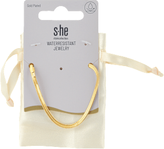 Náramok nerezový - zlatý s-he stylecollection