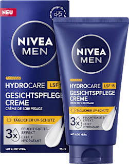 Gesichtscreme Pflege Hydrocare LSF 15 NIVEA MEN