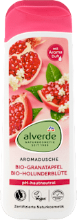 Aromatični gel za tuširanje – nar i cvijet bazge alverde NATURKOSMETIK