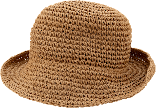 Bucket Hat gehäkelt beige  PURSET
