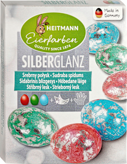barvy na vejce Stříbrný lesk HEITMANN Eierfarben