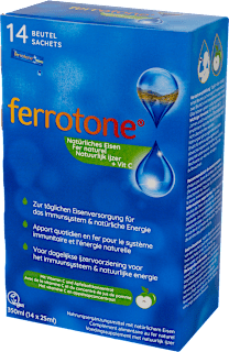 tekuté železo + vitamín C 14x25 ml Ferrotone