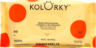 vlhčené ubrousky Hamamelis KOLORKY