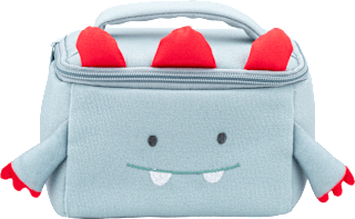 Kinderkoffer Monster grau-blau Vito & Joe