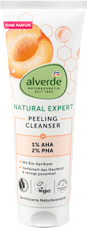 Čistiaci pleťový peeling Natural Expert 1 % AHA 2 % PHA alverde NATURKOSMETIK