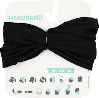 Kopfband multifunktional schwarz PURSET