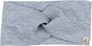 Stirnband dünn grau PURSET