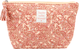 Kulturbeutel "Tasche voller Wunder" im Paisley Design Vito & Joe