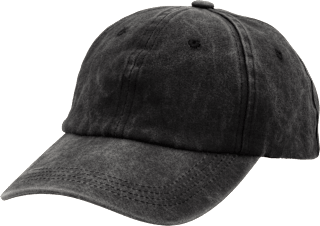 Schildkappe jeans walook schwarz PURSET