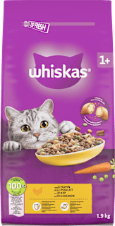 Trockenfutter Katze mit Huhn, Adult 1+ Whiskas