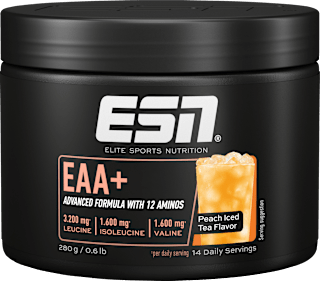 EAA+ Aminos Peach Iced Tea Flavor Pulver ESN