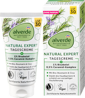 Gesichtscreme Natural Expert LSF30 alverde NATURKOSMETIK