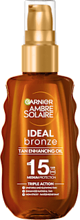 Слънцезащитно спрей олио Ideal Bronze SPF 15 GARNIER AMBRE SOLAIRE