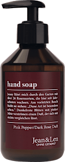Tekuté mydlo Ružové korenie/Tmavá ruža Jean&Len