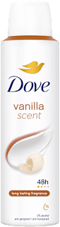 Dámsky antiperspirant v spreji Vanilla Dove