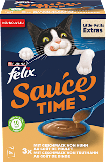 Katzensnack Sensations Sauce Time Huhn & Truthahn Felix