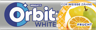 Kaugummi White Frucht Orbit