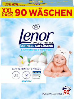 Waschmittelpulver Sensitiv  Lenor