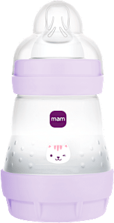 Anti colic plastična bočica za bebe, 160 ml mam